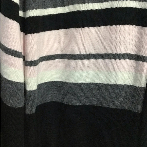 Dress Barn Full Zip Multi Color Long Sleeve Cardigan size 14/16 - Picture 3 of 6